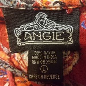 Angie Tops - Boho Style Tunic Angie Tops - Boho Style Tunic